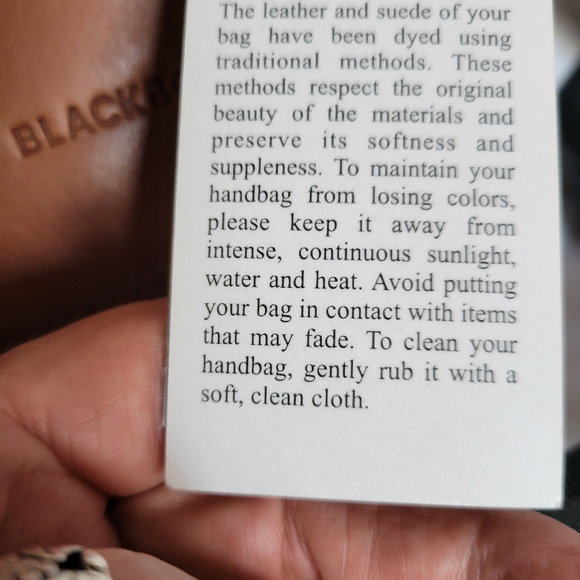 Blackbook Cognac Leather Tablet bag - Picture 5 of 11